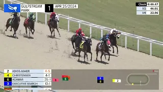 Gulfstream Park Carrera 1 - 25 de Abril 2024