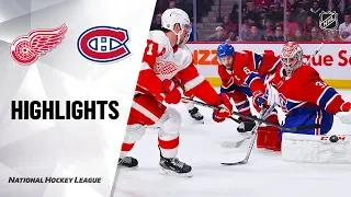 NHL Highlights | Red Wings @ Canadiens 12/14/19