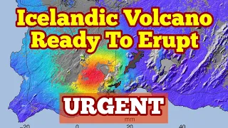 Icelandic Volcano Ready To Erupt 9 Million Cubic Meters Of Magma, Svartsengi, Grindavík Fissure