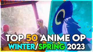 Top 50 Anime Openings Winter/Spring 2023 Subscribers Version