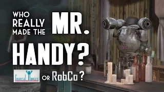 Who REALLY Made the Mr. Handy? General Atomics or RobCo? - Fallout Lore