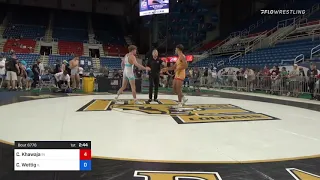 170 Lbs Consi Of 16 #2 - Codei Khawaja, Indiana Vs Cooper Wettig, Illinois 42ab