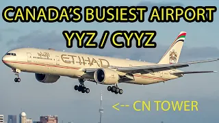 The Very BEST of Canada's BUSIEST Airport: Toronto-Pearson Plane Spotting (YYZ / CYYZ)