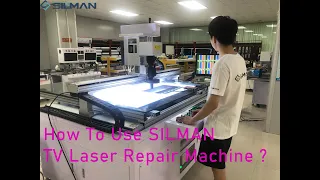 LCD LED TV Laser laptop Repair machine for TV Panel Repair/ Open cell Laser repair machine Silman