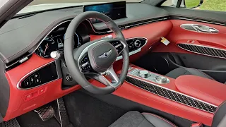 Unbelievable CRAZY tech in the NEW 2022 Genesis GV70's cabin! #shorts