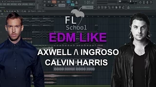 HOW TO MAKE: EDM LIKE: Calvin Harris, Axwell Ingrosso etc. + FREE FLP !