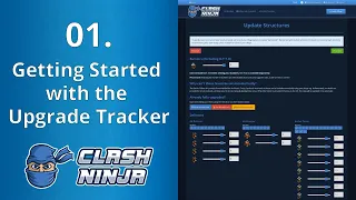 01. Getting Started with the Clash Ninja Upgrade Tracker