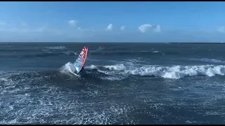 IJmuiden at it's finest (windsurfing + Phantom 4)