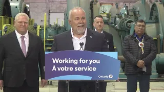 Premier Ford Holds a Press Conference in Oliver Paipoonge | April 4