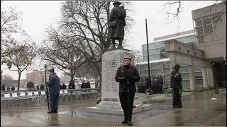 Burlington, Ontario 2019 Remembrance Day ceremony