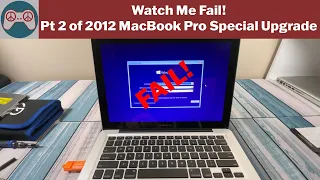 2012 MacBook Pro Upgrade Pt. 2 - Adding Windows to a 2nd Drive