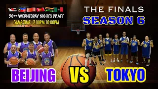 Cityhoops 50++ WEDNESDAY LEAGUE SEASON 6 CHAMPIONSHIP GAME : Beijing (purple) vs Tokyo (blue)