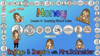 Money Lesson#9-Counting Mixed Coins