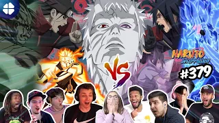 🔥 Madara VS Hashirama (Edo Tensei)💥Tobirama/Naruto Vs Obito 379 Reaction Mashup [ナルト 疾風伝] [海外の反応]