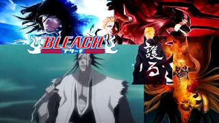 Byakuya Kuchiki vs  Kenpachi   Full Fight English Dub