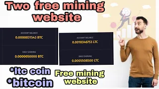 Litecoin Miner |Free LTC Mining Website 2022|| Litecoin Mining Withdrawal|btc mining|legit website 