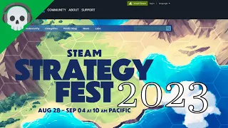 Steam Strategy Fest 2023 roundup - 10 + 1 indie strategy games' demos you (may) have not played