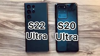 Samsung Galaxy S22 Ultra vs Samsung Galaxy S20 Ultra