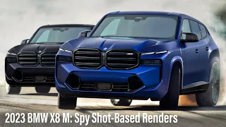 2023 BMW X8 M: Spy Shot-Based Renders