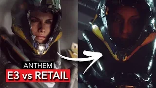 ANTHEM E3 vs RETAIL - E3 2017 DOWNGRADED vs DEMO 2019 | Comparison and Downgrade [2019]