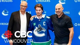 Who is new Canucks captain Quinn Hughes?