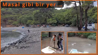 Alacasu Cennet Koyu (ücretsiz kamp alanı) | Kemer Antalya