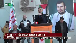 Iğdır'dan Yemen'e Destek