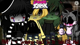 FNAF 1 + Springtrap React To Friday Night Funkin' Vs Tails.EXE Mod || Gacha Club