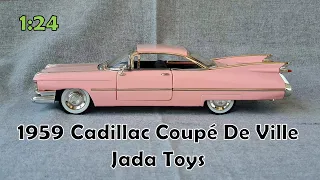 Diecast 1959 Cadillac Coupe De Ville (Jada Toys) 1:24