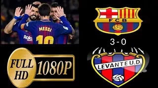 Barcelona v Levante 3-0 Highlights (7-1-2018)