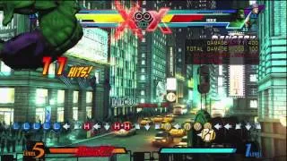 UMVC3 Wesker XF3 Swag Combo