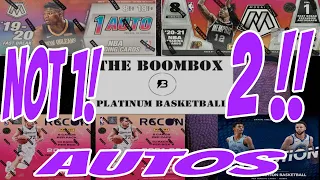 🚨 SSP ROOKIE AUTO 🚨 Basketball BOOMBOX Platinum Sep 22 Sub Box Opening! Multiple AUTOs! TTM Return 🔥