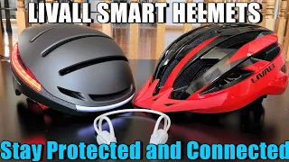 Livall Smart Helmets - the Best Helmet for Your Head EVO21 & MT1 Neo Smart