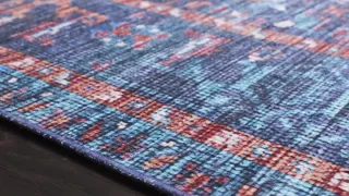 Cielo Rug in Blue & Multi by Justina Blakeney for Loloi