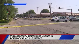 St. Louis deputy indicted for murder in death of carjacking suspect