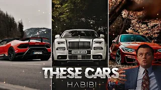 HABIBI• THESE CARS🤤💓 MOST POPULAR LUXURY SUPERCARS STATUS 😎🔥 K1NG SHORTS #luxury#status