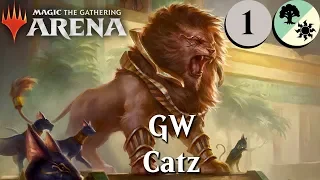 MTG Arena Beta | GW Cats DeckTech & Gameplay Ep. 1 [First Half...]