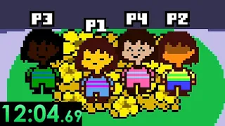 Undertale Genocide, But With 4 Players