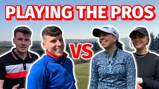 Playing a former TOUR PRO & LONG DRIVE CHAMPION | Golf Challenges | Kilmacolm Golf Club