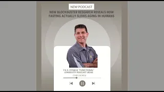 New blockbuster research reveals how fasting actually slows aging in humans.