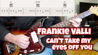 Can't Take My Eyes Off You - Frankie Valli  (guitar cover)