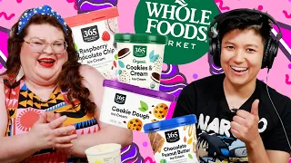 We Tried ALL The Whole Foods Ice Cream | Kitchen & Jorn