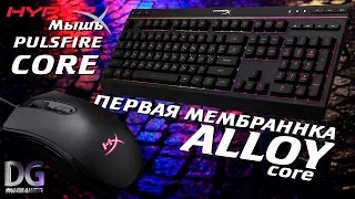 Первая мембранная клавиатура HyperX ALLOY CORE & мышь PULSFIRE CORE | ОБЗОР