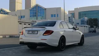 Mercedes AMG E63 S 4Matic + Cold Start Exhaust Sound & Savage Acceleration