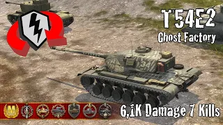 T54E2  |  6,1K Damage 7 Kills  |  WoT Blitz Replays