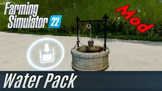 FS22: Water Pack Mod Presentation - my own Mod