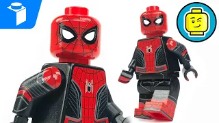 PHOENIX CUSTOMS LEGO Spider-Man Far From Home Suit Minifigure Review