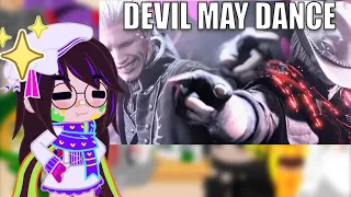 Mob Talker React To Dante and Vergil have a dance battle by RG33 (DMC)