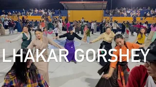 Tibetan bylakuppe Lhakar gorshey 24/apr/2024 || #tibetanvlogger #tibmhelha #gorshey #tibetan