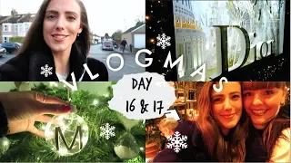 EATING OUT IN LONDON & WATCHING A WEST END SHOW! | VLOGMAS DAY 16 & 17!